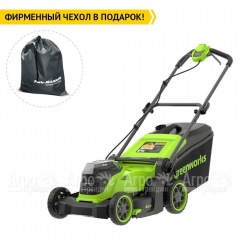 Газонокосилка аккумуляторная GreenWorks GD24X2LM411 (без аккумулятора и зарядного устройства) в Саранске