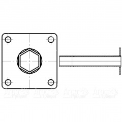 Ступица колеса 010621 для мотоблоков Целина в Саранске