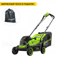 Газонокосилка аккумуляторная GreenWorks GD24LM331 2 Ач в Саранске