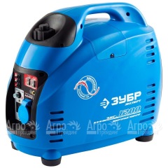Бензогенератор инверторный Зубр ЗИГ-1200 1 кВт в Саранске