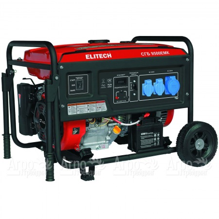 Бензогенератор Elitech СГБ 9500ЕМК 7 кВт  в Саранске