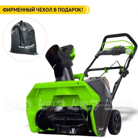 Снегоуборщик аккумуляторный GreenWorks GD40SB в Саранске