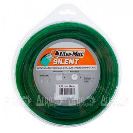 Леска 2.4 мм 88 м Black Titanium Twist для триммеров Oleo-Mac  в Саранске