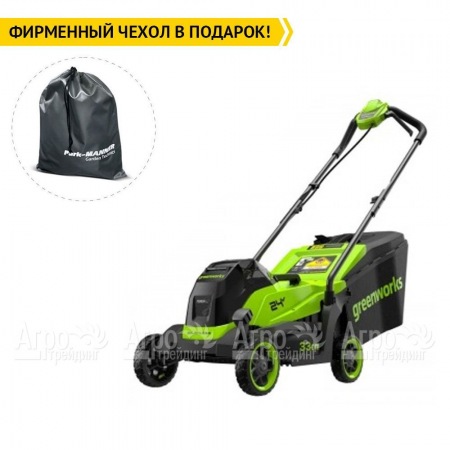 Газонокосилка аккумуляторная GreenWorks GD24LM331 4 Ач  в Саранске