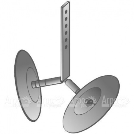 Окучник дисковый без сцепки для культиваторов Целина 500, 404, 406 в Саранске