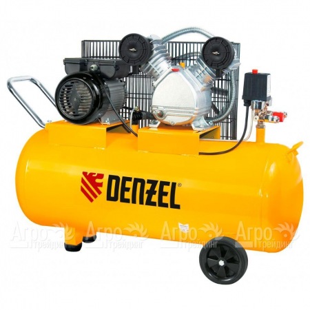 Компрессор пневматический Denzel PC 2/100-370 2.2 кВт  в Саранске