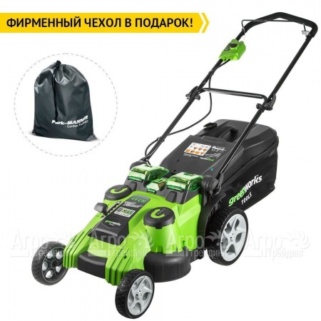 Газонокосилка аккумуляторная GreenWorks G40LM49DBK4  в Саранске