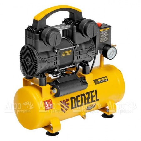 Компрессор поршневой безмасляный Denzel DLP-950/10 в Саранске