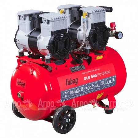 Компрессор безмасляный малошумный Fubag OLS 500/50 CM2х2  в Саранске
