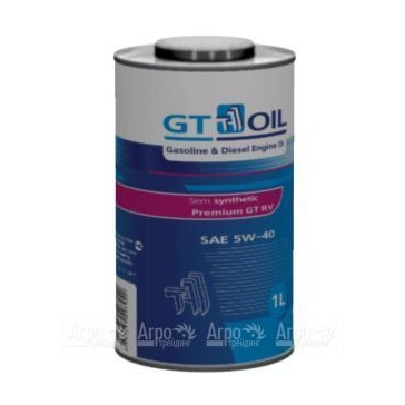 Моторное масло GT OIL 5W40, 10W30, 10 W 40, 1 л для 4-х тактных двигателей в Саранске