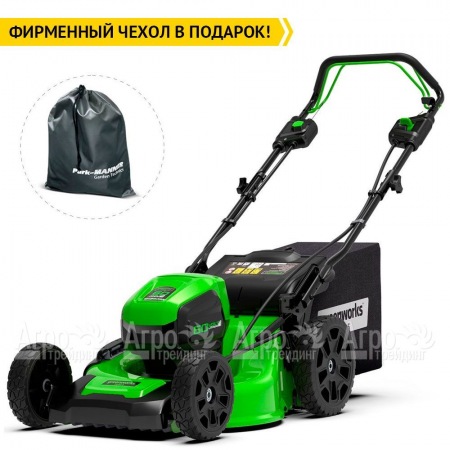 Газонокосилка аккумуляторная GreenWorks GD60LM46SP (без батареи и зарядного устройства) в Саранске