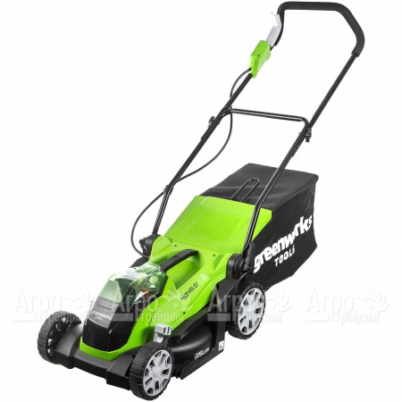 Газонокосилка аккумуляторная GreenWorks G-Max G40LM35 40V 35 см  в Саранске