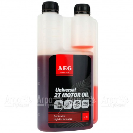 Масло минеральное Universal AEG 2T Motor Motor Oil API TC 1 л для 2-х тактных двигателей в Саранске