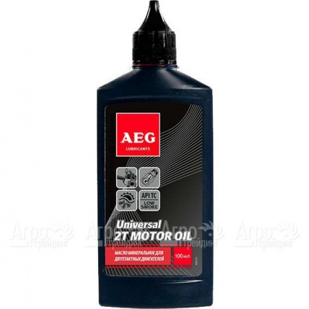 Масло AEG Semi Synthetic 2T Motor Oil API TC п/с 100 мл для 2-х тактных двигателей в Саранске