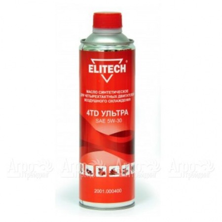 Масло моторное Elitech 2001.000400 SAE 5W-30 0.6 л для 4-х тактных двигателей в Саранске