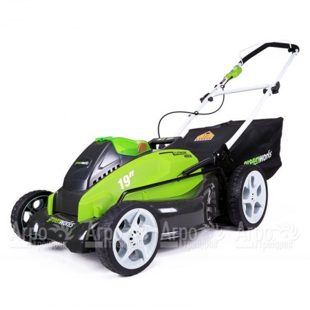 Газонокосилка аккумуляторная GreenWorks G-Max G40LM45 40V 45 см (без батареи и зарядного устройства)  в Саранске