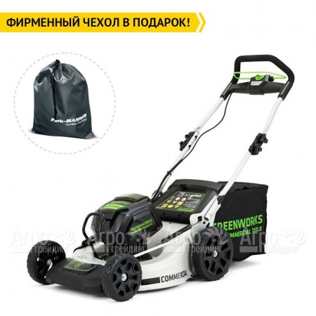 Газонокосилка аккумуляторная GreenWorks GC82LM51SP2 (без аккумулятора и зарядного устройства) в Саранске