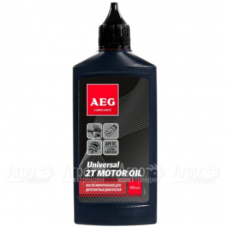 Масло минеральное AEG Universal 2T Motor Oil API TC 100 мл для 2-х тактных двигателей в Саранске