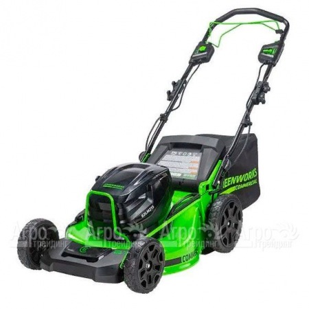 Газонокосилка аккумуляторная GreenWorks GC82HPLM51 (без аккумулятора и зарядного устройства)  в Саранске