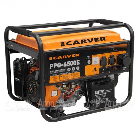 Бензогенератор Carver PPG-6500E 5 кВт в Саранске