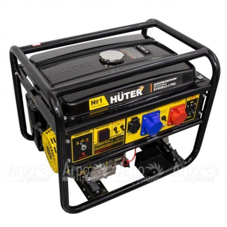 Бензогенератор Huter DY9500LX-3 Pro 7.8 кВт  в Саранске