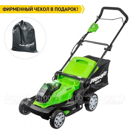 Газонокосилка аккумуляторная GreenWorks G40LM41K3 в Саранске