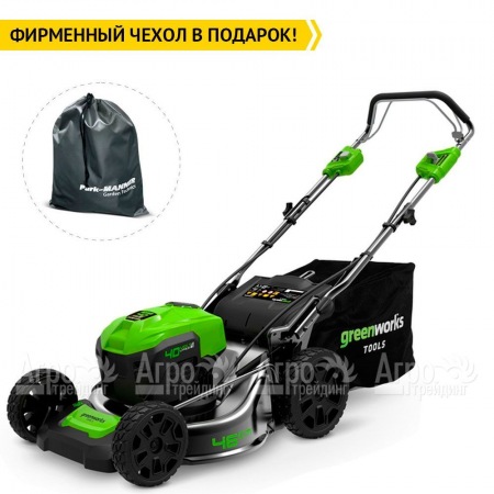 Газонокосилка аккумуляторная GreenWorks GD40LM46SPK4 в Саранске