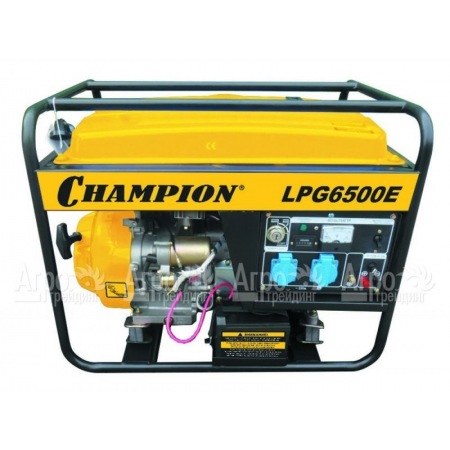 Бензин-газовый генератор Champion LPG6500E 5 кВт в Саранске