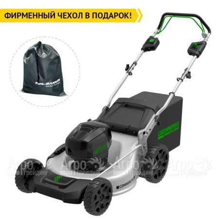 Газонокосилка аккумуляторная GreenWorks GC82LM51SPK5 в Саранске