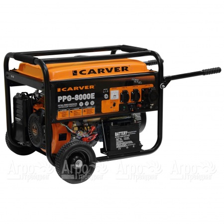 Бензогенератор Carver PPG-8000E 6 кВт в Саранске