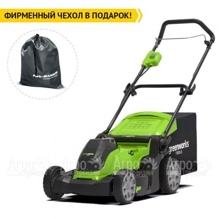 Газонокосилка аккумуляторная GreenWorks G40LM41 (без аккумулятора и зарядного устройства)  в Саранске