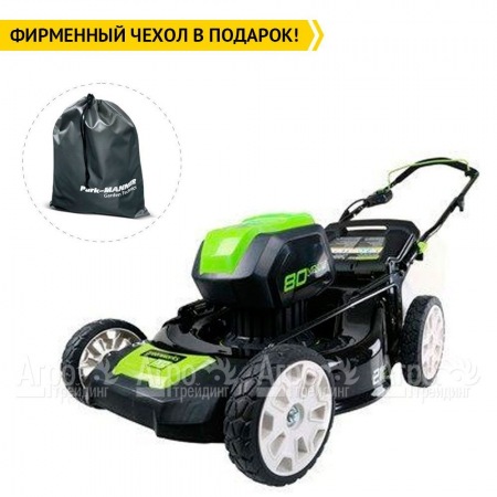 Газонокосилка аккумуляторная GreenWorks GD80LM51K4  в Саранске