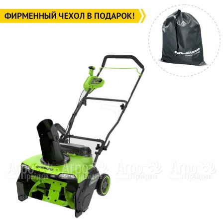 Снегоуборщик аккумуляторный GreenWorks GD40STX2 (без аккумулятора и зарядного устройства) в Саранске