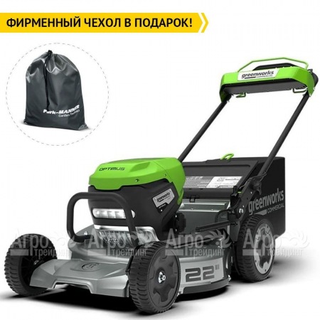 Газонокосилка аккумуляторная GreenWorks LM221S (без аккумулятора и зарядного устройства)  в Саранске