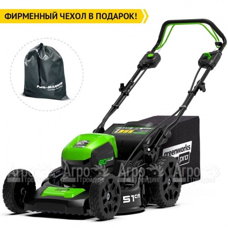 Газонокосилка аккумуляторная GreenWorks GD80LM51SPK4 в Саранске