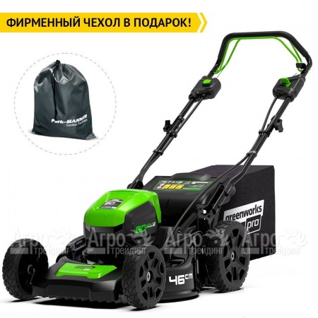 Газонокосилка аккумуляторная GreenWorks GD80LM46SPK4 в Саранске