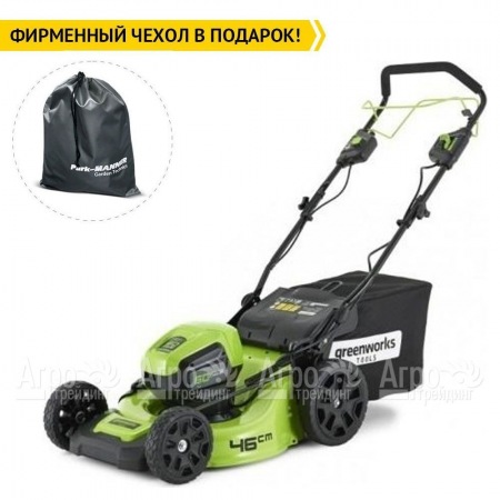 Газонокосилка аккумуляторная GreenWorks GD60LM46SPK4 в Саранске
