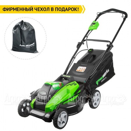 Газонокосилка аккумуляторная GreenWorks G40LM45K2 в Саранске