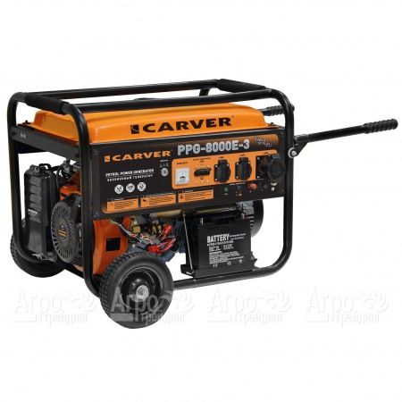 Бензогенератор Carver PPG-8000E-3 2 кВт  в Саранске