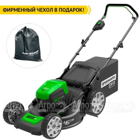 Газонокосилка аккумуляторная GreenWorks GD80LM46K4  в Саранске