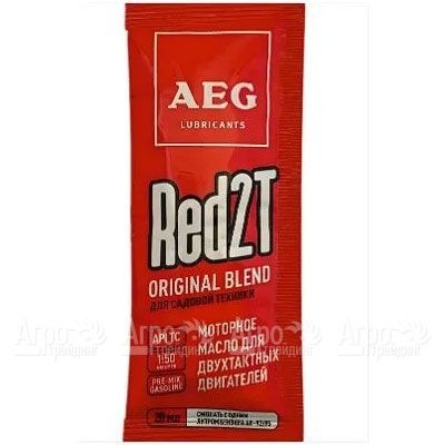 Масло минеральное AEG RED 2T Original blend API TC 20 мл для 2-х тактных двигателей в Саранске