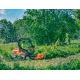 Садовый райдер Husqvarna P525D с кабиной 9678480-01 в Саранске